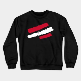 Austria Flag  - Vintage Crewneck Sweatshirt